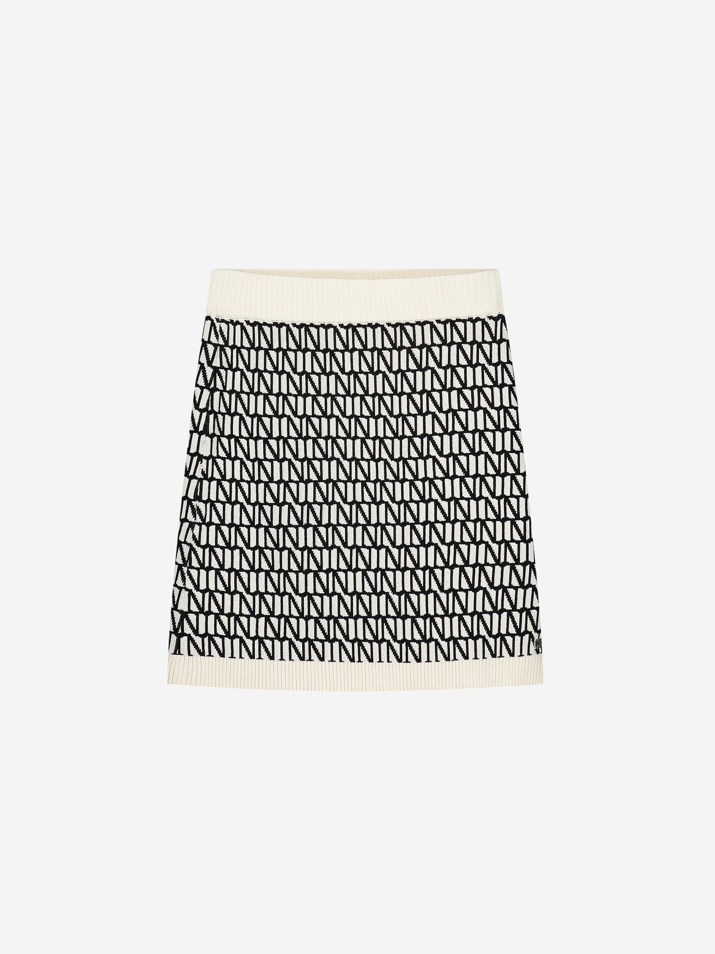 skirt with N&N all over print
