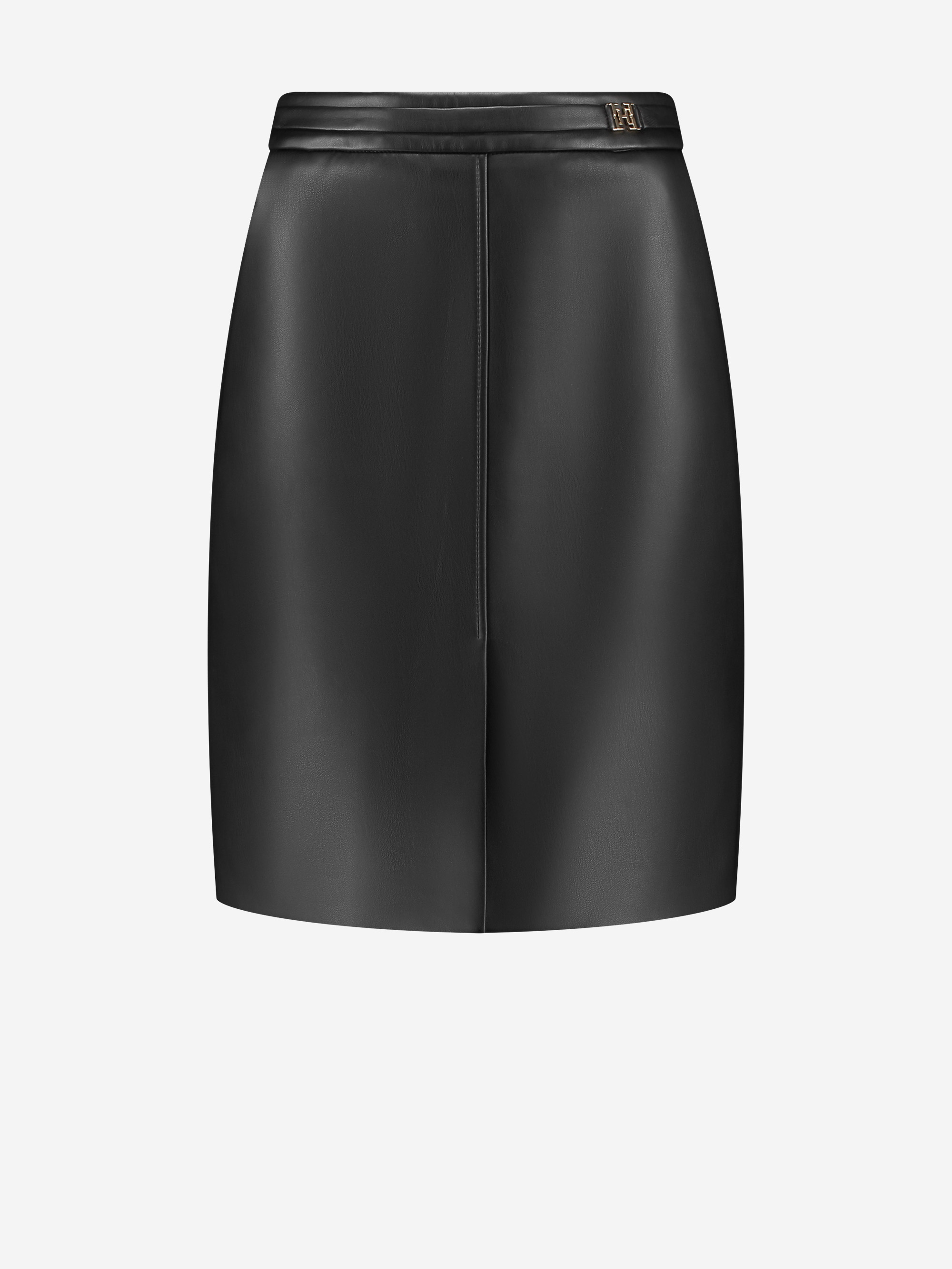 Leather look skirt 