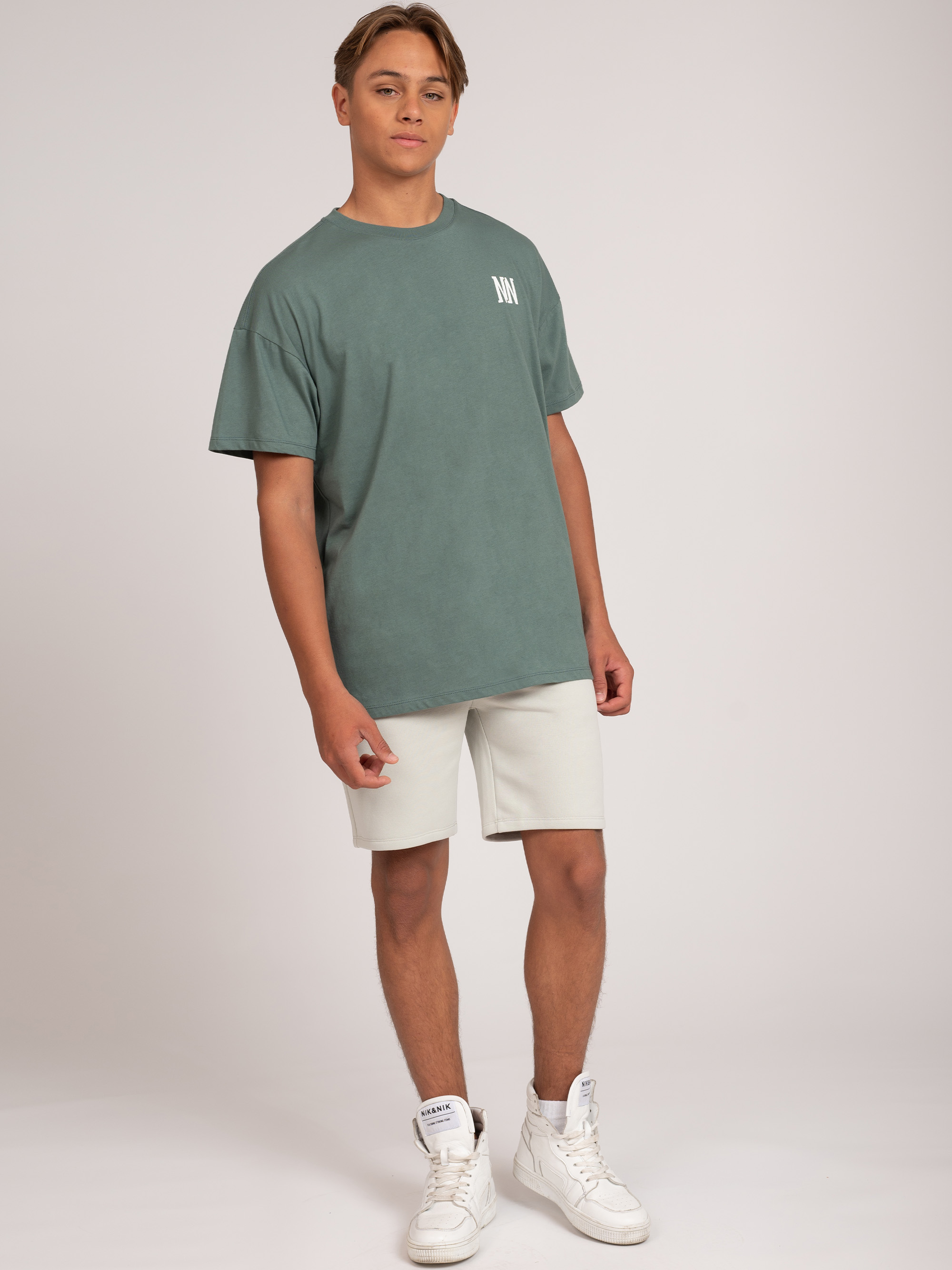 Oversized T-shirt with logo