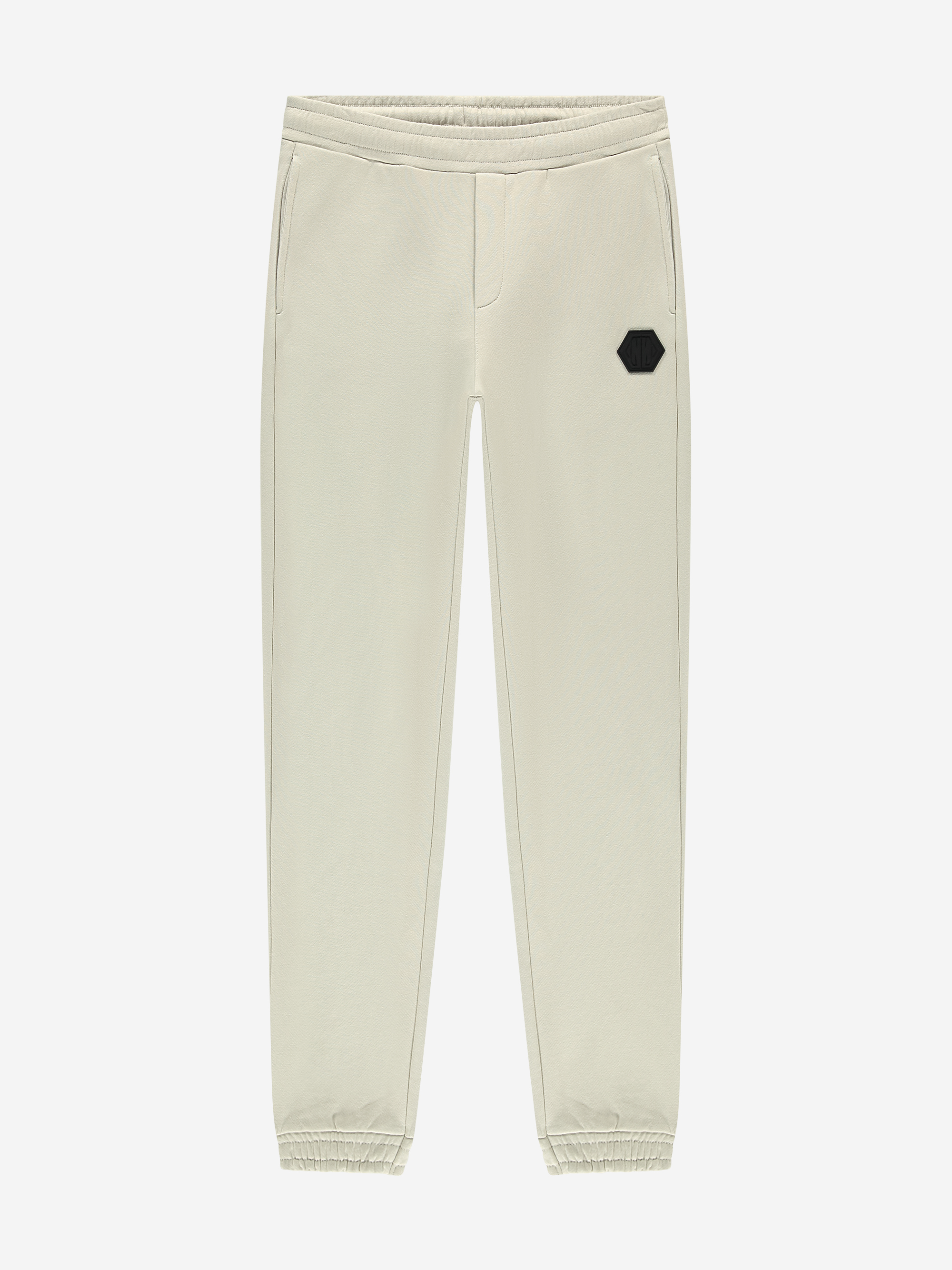 Loose-fitting sweatpants with logo patch