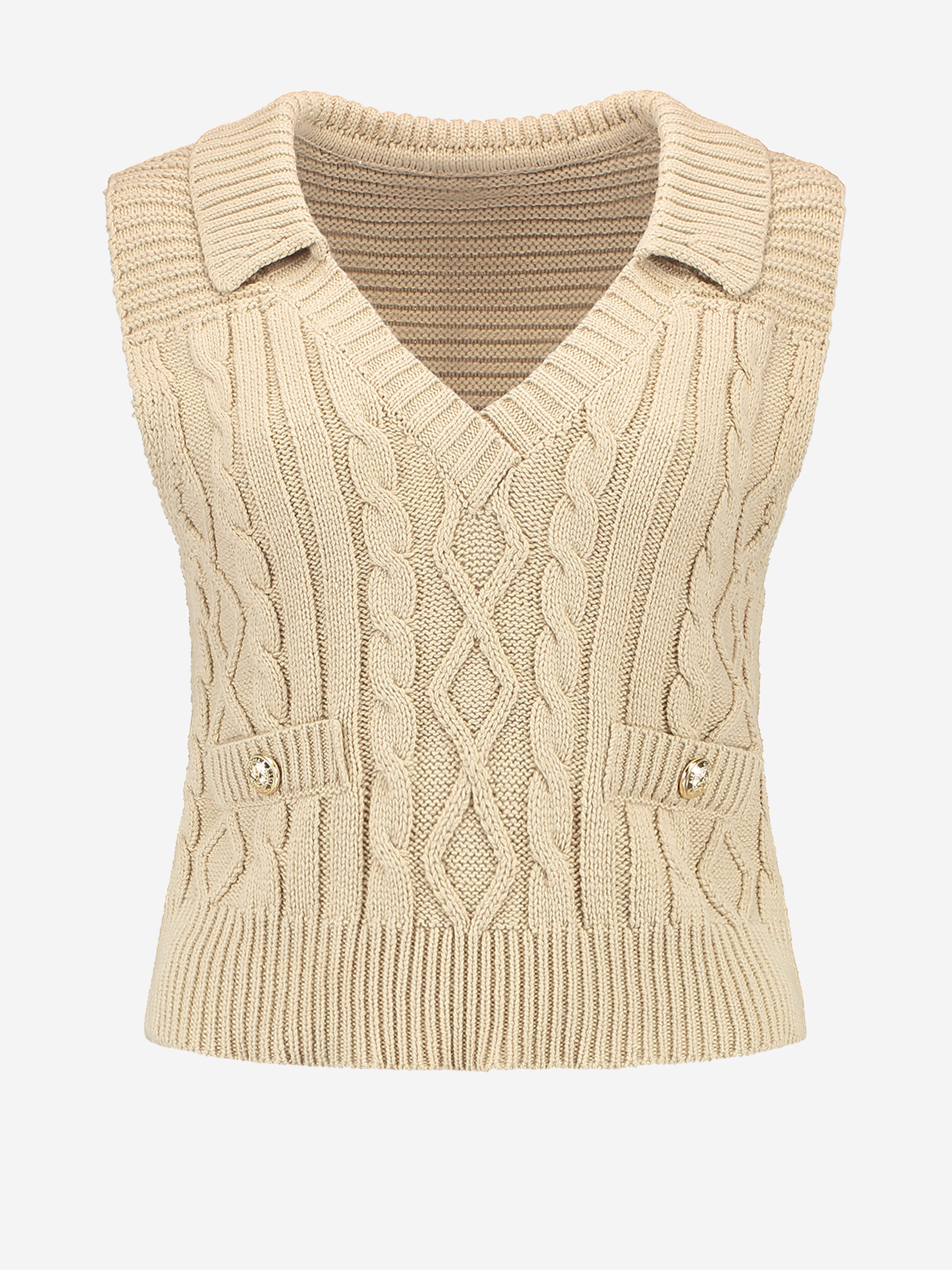 Cable knit spencer 