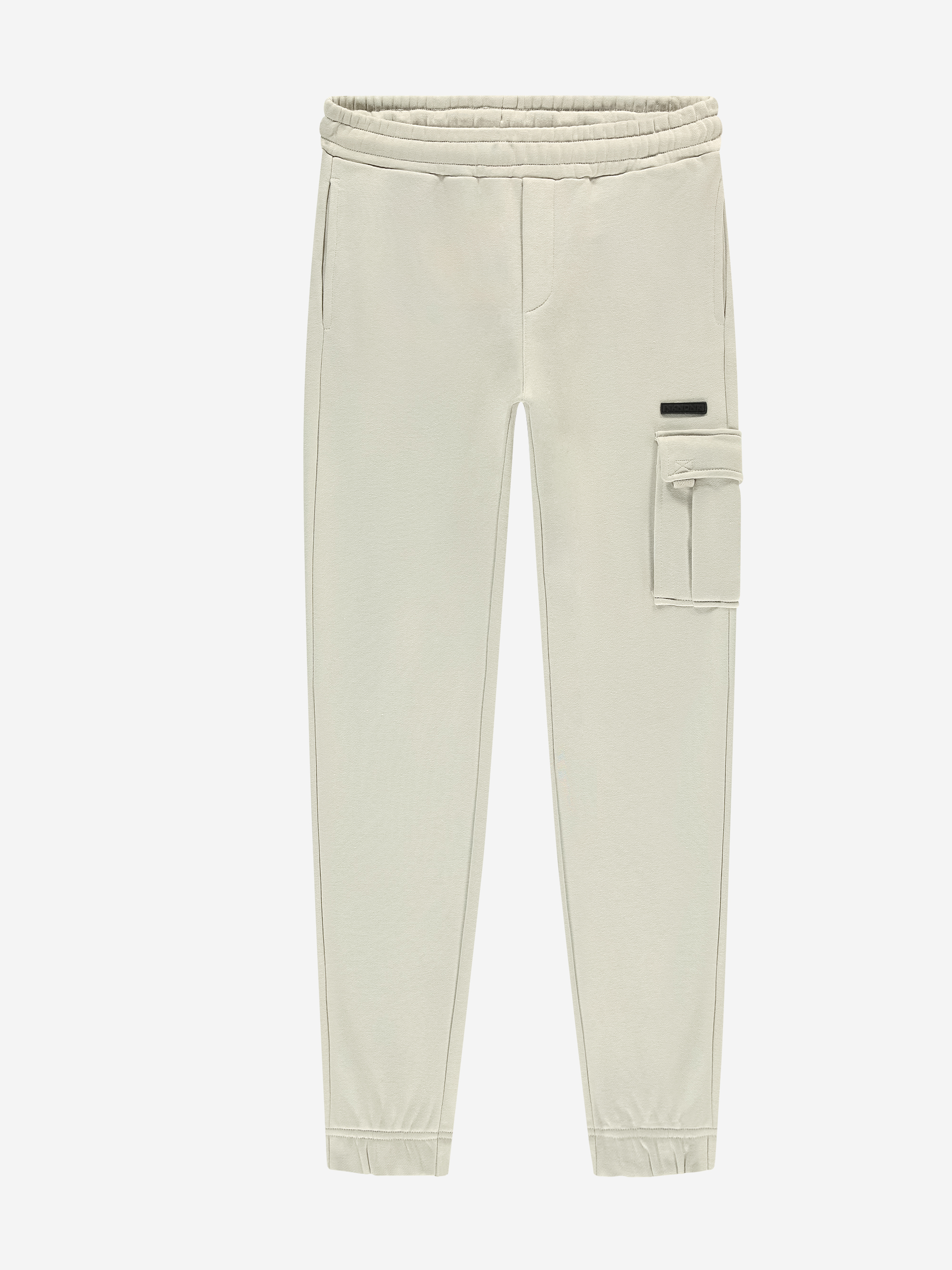 Loose-fitting sweatpants with elastic waistband