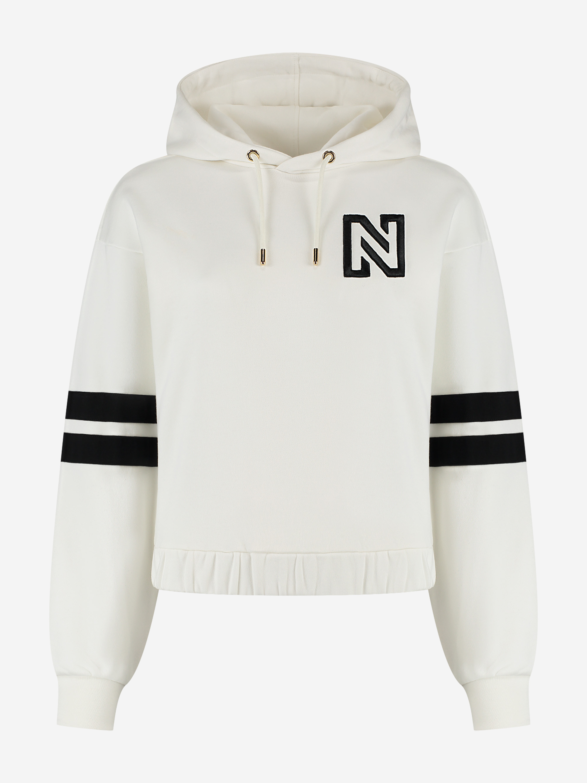 Korte hoodie met N-logo